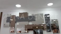 Deko Delikli Model Modern Ayna