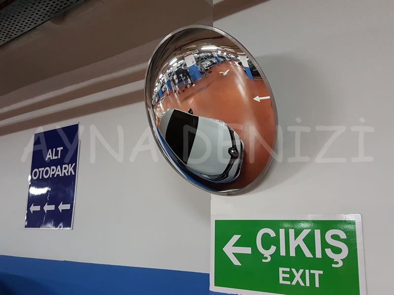 70 cm Bombeli Trafik Otopark Güvenlik Aynası