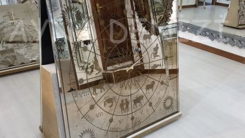 AS 05 Model Aynalı Duvar Saati