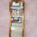 Klasik Model Altın Renk Boy Aynası-2