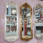 Klasik Model Gümüş Renk Boy Aynası-17