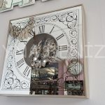 Cm 17310 Model Aynalı Duvar Saati-4