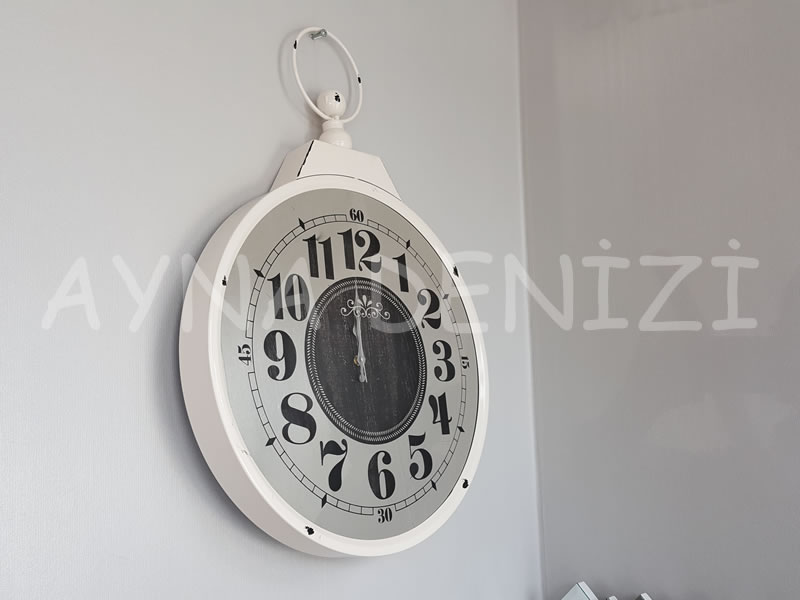 Tg 367 XL Flower Model Aynalı Duvar Saati