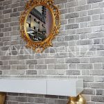 Vintage Taç Model Altın Renk Dekoratif Ayna-6