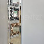 Ayna Çerçeveli Model Gümüş Renk Boy Aynası-4