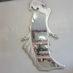 Kız Model Gümüş Renk Boy Aynası-2