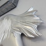 Kız Model Gümüş Renk Boy Aynası-21