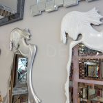 Kız Model Gümüş Renk Boy Aynası-31