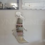 Kız Model Gümüş Renk Boy Aynası-6