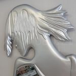 Kız Model Gümüş Renk Boy Aynası-9