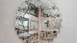 Rüzgar Gülü Model Modern Ayna