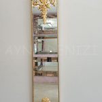 Floransa Model Altın Renk Dekoratif Niş Ayna-2