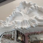 Vintage Madam Model Beyaz Renk Boy Aynası-13