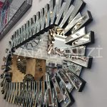 Güneş Piyano Black Silver Model Siyah Şeffaf Renk Modern Ayna-10