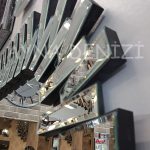Güneş Piyano Black Silver Model Siyah Şeffaf Renk Modern Ayna-17
