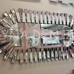 Güneş Piyano Black Silver Model Siyah Şeffaf Renk Modern Ayna-2