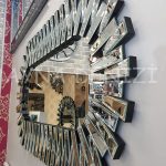 Güneş Piyano Black Silver Model Siyah Şeffaf Renk Modern Ayna-8