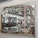 Pandorya Small Silver Model Modern Ayna-1