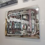 Pandorya Small Silver Model Modern Ayna-14