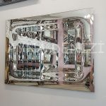 Pandorya Small Silver Model Modern Ayna-2