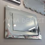 Pandorya Small Silver Model Modern Ayna-8