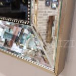 Allah C.C. Hz.Muhammed Yazılı Model Eskitme Gümüş Renk Ayna Çerçeveli Tablo-18