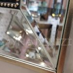 Allah C.C. Hz.Muhammed Yazılı Model Eskitme Gümüş Renk Ayna Çerçeveli Tablo-21