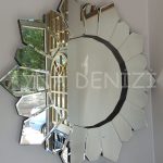 Daisy Black Naturel Model Siyah Şeffaf Renk Modern Ayna-11