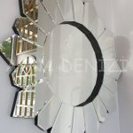 Daisy Black Naturel Model Siyah Şeffaf Renk Modern Ayna-12