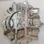 Daisy Black Naturel Model Siyah Şeffaf Renk Modern Ayna-3