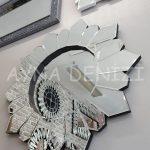 Daisy Black Naturel Model Siyah Şeffaf Renk Modern Ayna-5