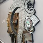 Daisy Black Naturel Model Siyah Şeffaf Renk Modern Ayna-6