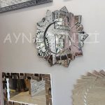 Daisy Black Naturel Model Siyah Şeffaf Renk Modern Ayna-9