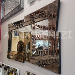 Zoro Bronze Model Modern Ayna-10