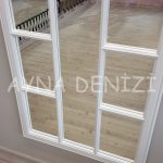 Lecce Model Beyaz Renk Dekoratif Pencere Ayna-18