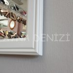 Modena Model Beyaz Renk Dekoratif Pencere Ayna-19