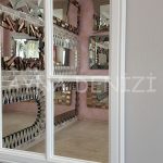 Modena Model Beyaz Renk Dekoratif Pencere Ayna-23