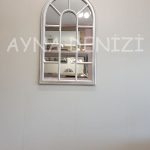 Padova Model Gümüş Renk Dekoratif Pencere Ayna-14
