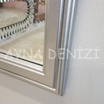 Padova Model Gümüş Renk Dekoratif Pencere Ayna-20