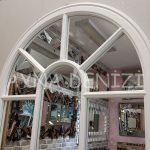 Ravenna Model Beyaz Renk Dekoratif PencerRavenna Model Beyaz Renk Dekoratif Pencere Ayna-20e Ayna-20