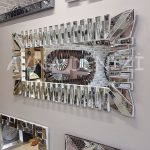 Akustik White Silver Model Beyaz Şeffaf Renk Modern Ayna-3