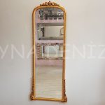 Matmazel Model Altın Renk Boy Aynası-1