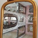 Matmazel Model Altın Renk Boy Aynası-18