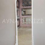 Matmazel Model Beyaz Renk Boy Aynası-2