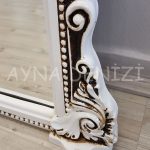 Matmazel Model Eskitme Beyaz Renk Boy Aynası-23