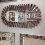 Güneş Piyano Black Bronze Model Siyah Bronz Renk Modern Ayna-10