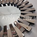 Güneş Piyano Black Bronze Model Siyah Bronz Renk Modern Ayna-22