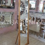 Matmazel Model Altın Renk Ayaklı Boy Aynası-9