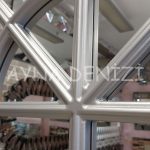 Milano Model Gümüş Renk Dekoratif Pencere Ayna-18