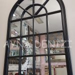 Milano Model Siyah Renk Dekoratif Pencere Ayna-8